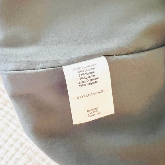 Halogen Gray Pencil Skirt, 10, **3/30% Workwear Bundle** - Picture 2 of 5